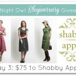 $75 to Shabby Apple w/ A Night Owl Blog!