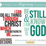 Latoya Monique Designs Giveaway w/ A Night Owl Blog