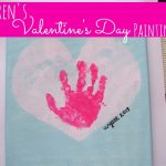 Toddler Valentines Painting