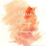 March Group Giveaway – Starbucks GC!