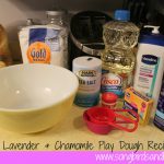 Soothing Lavender & Chamomile Play Dough