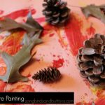 Fall Nature Painting – Toddler Activity