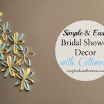 Easy Bridal Shower Decor Idea with Cottonelle!