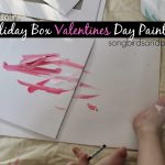 Toddler Activity: Holiday Box Valentines Day Painting