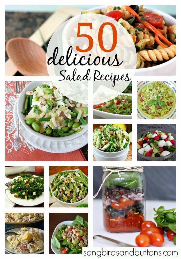50 Delicious Salad Recipes - Kendall Rayburn