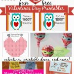 15 fun and FREE Valentine’s Day Printables