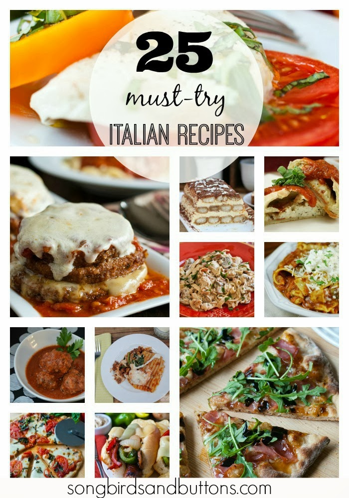 25 Must-Try Italian Recipes - Kendall Rayburn