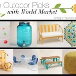 Top Outdoor Picks with World Market & Giveaway!