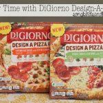 Family time with Digiorno Design-A-Pizza 