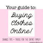 Your Guide To: Buying Clothes Online