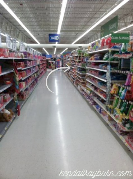 candy aisle