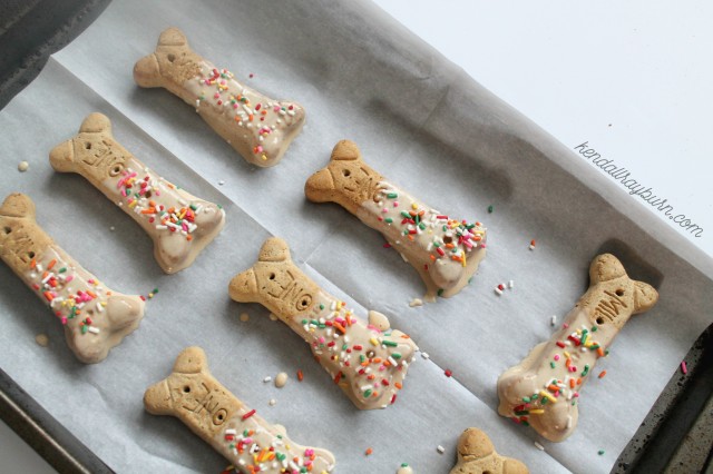 Peanut Butter Banana Dog Treats