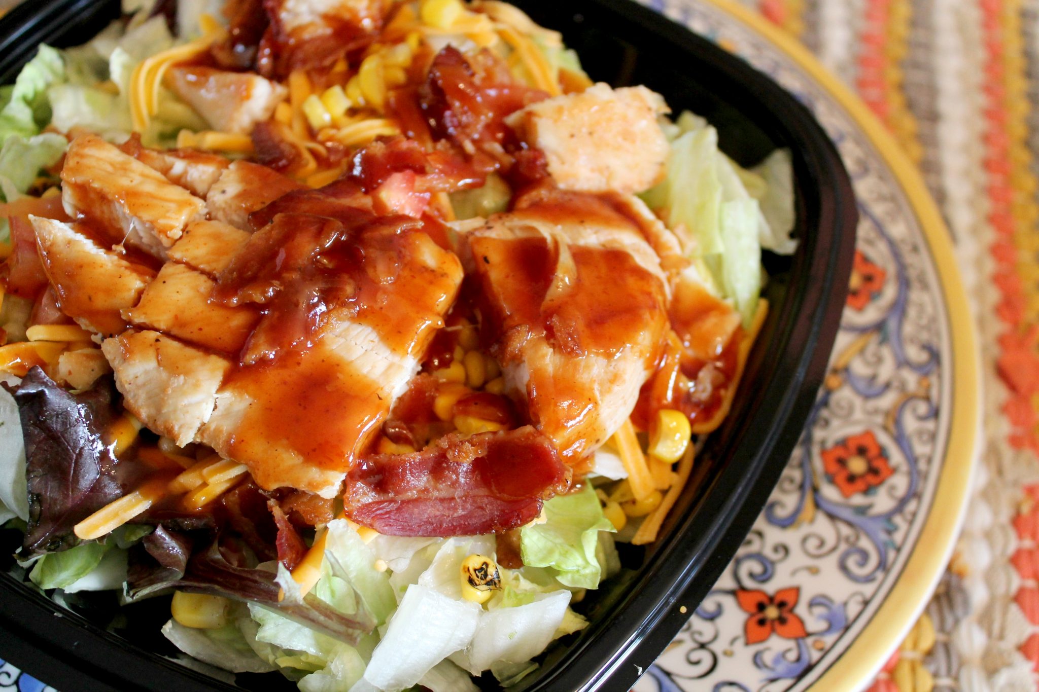 wendys bbq salad