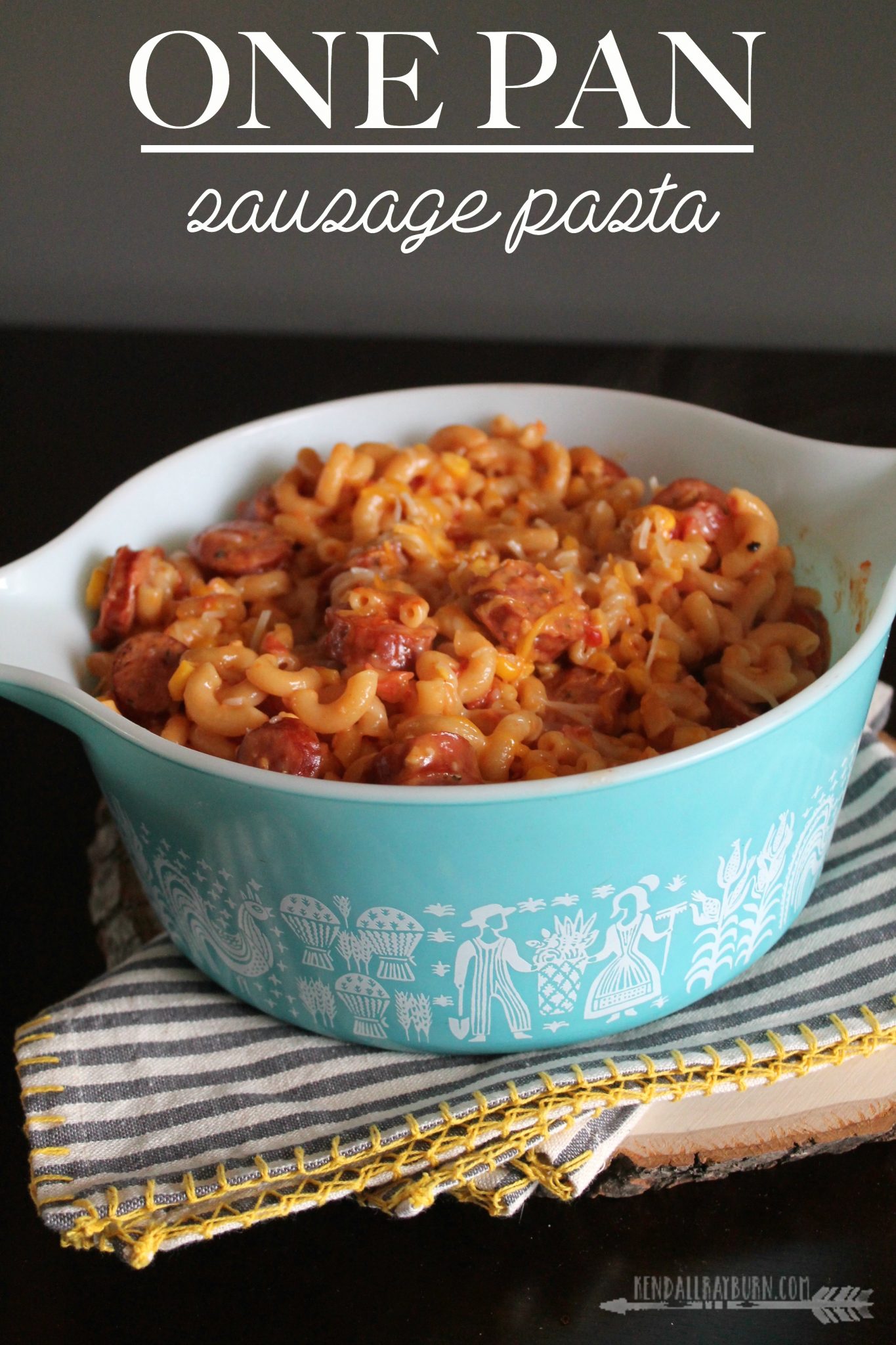 Skillet Sausage Pasta (One Pot)