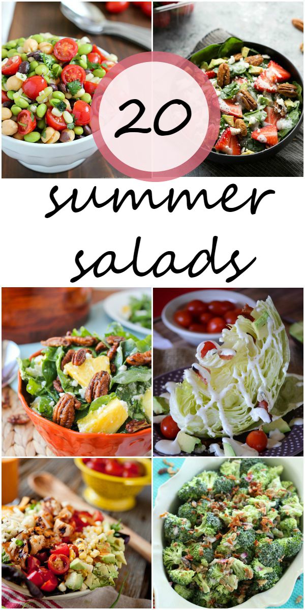 20 Summer Salads - Kendall Rayburn