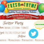 Fresh Thyme Twitter Party (7/23)