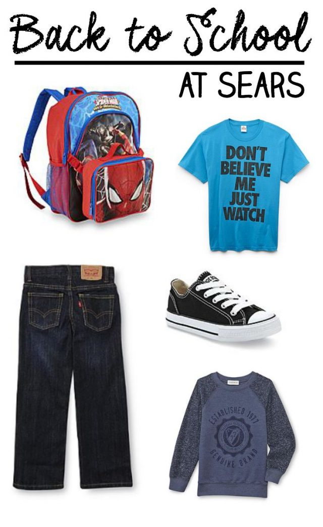 Back to School at Sears - Kendall Rayburn