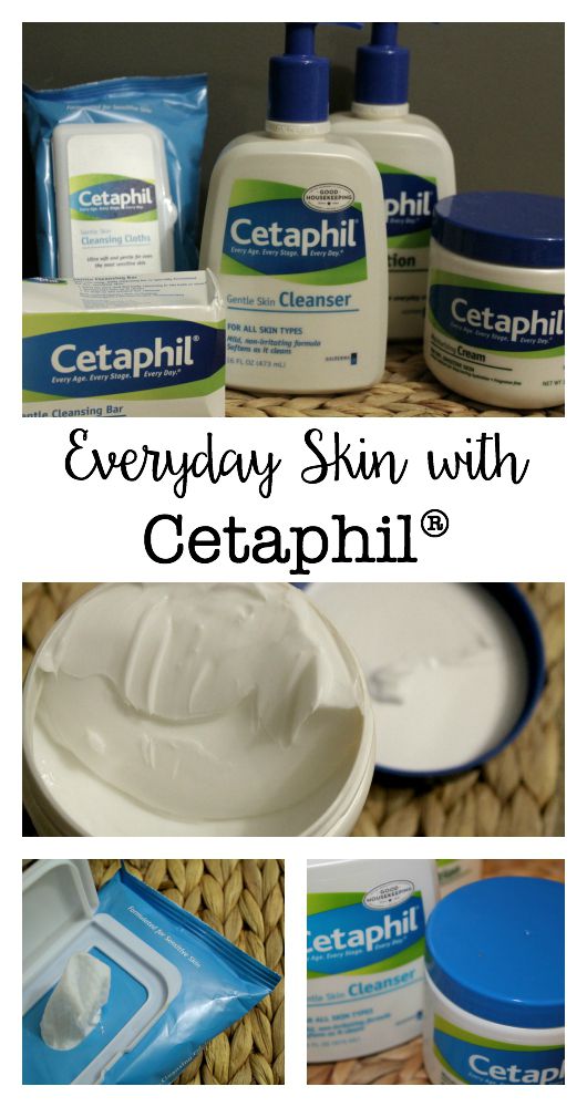 Everyday Skin care with cetaphil!