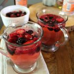 Sparkling Peach Berry Fizz