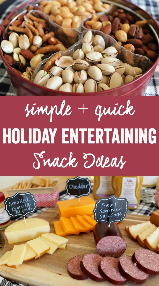 snack ideas and Hickory Farms Holiday Food
