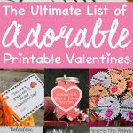 Adorable Printable Valentines