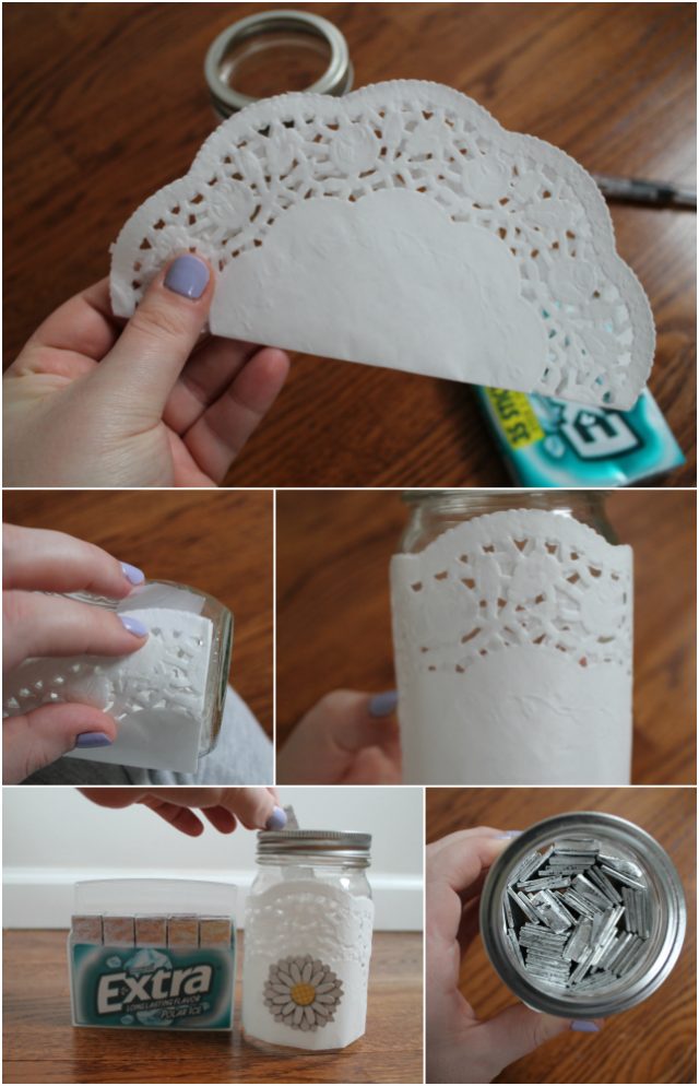 Easy Inspirational Gum Jar