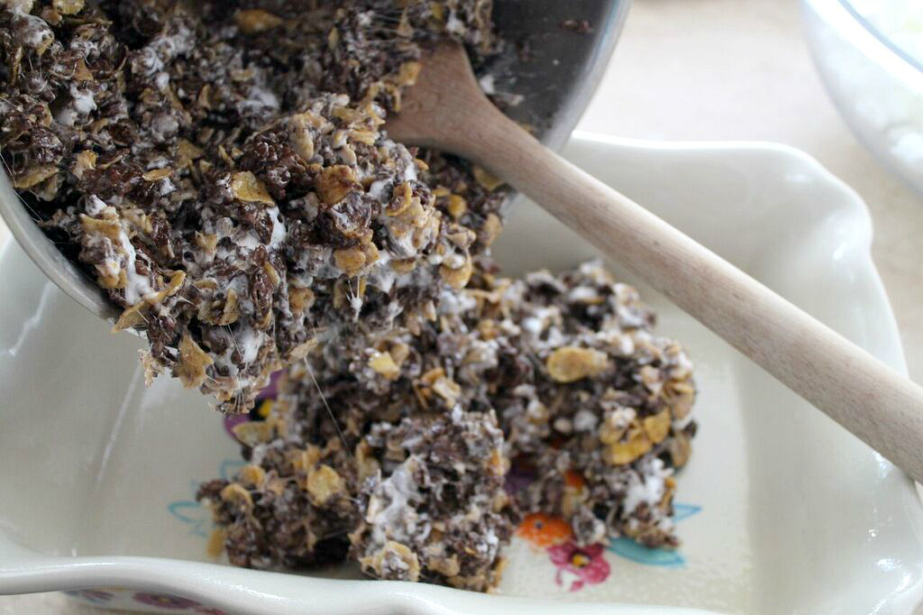 Delicious Chocolate Marshmallow Bars