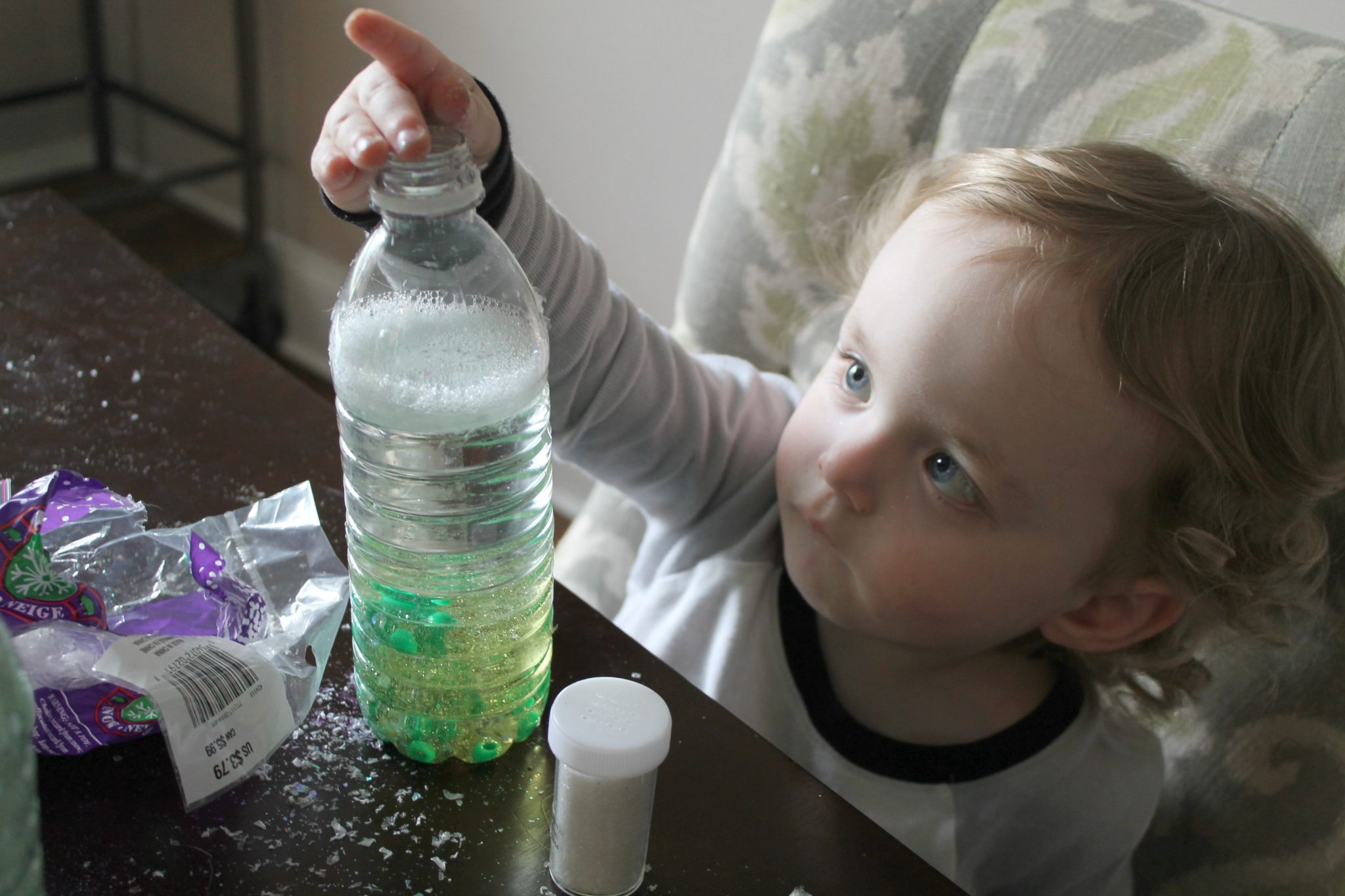  Sensory Glitter Bottles