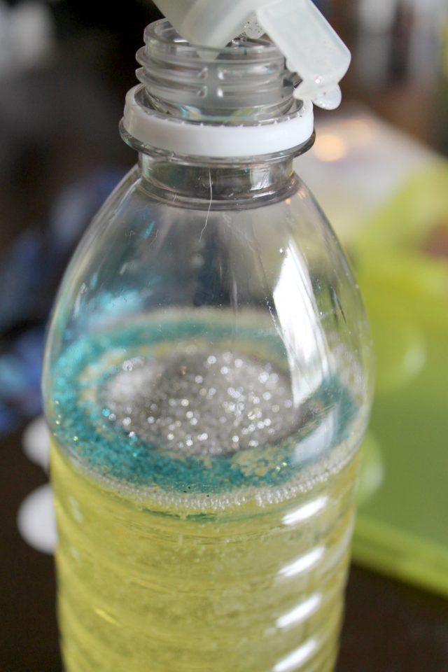 Sensory Glitter Bottles