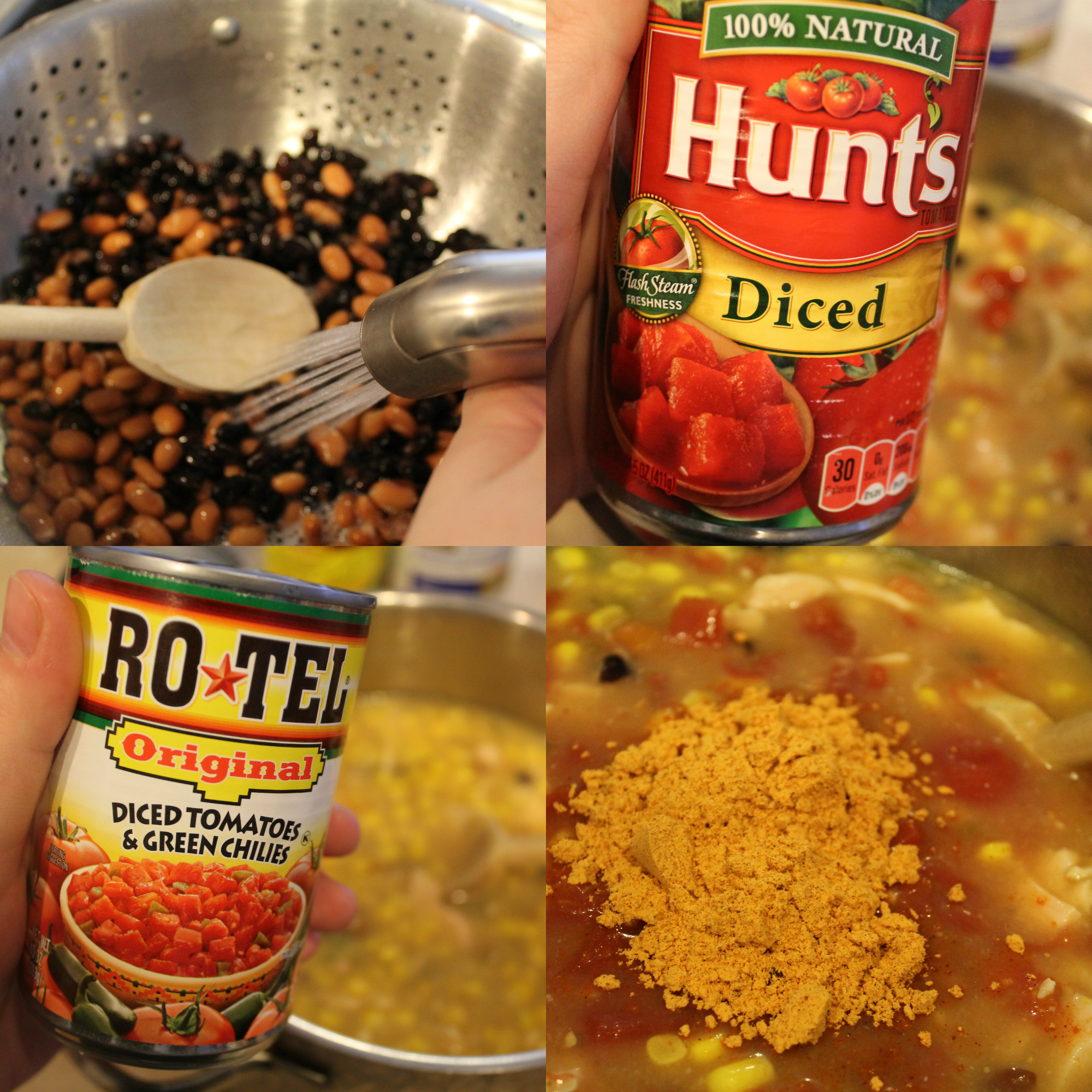 Spicy Chicken Taco Soup 