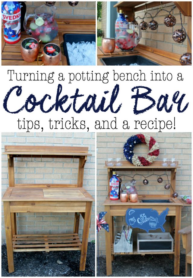 cocktail bar pin