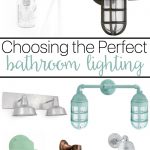 Choosing the perfect Bathroom Lighting