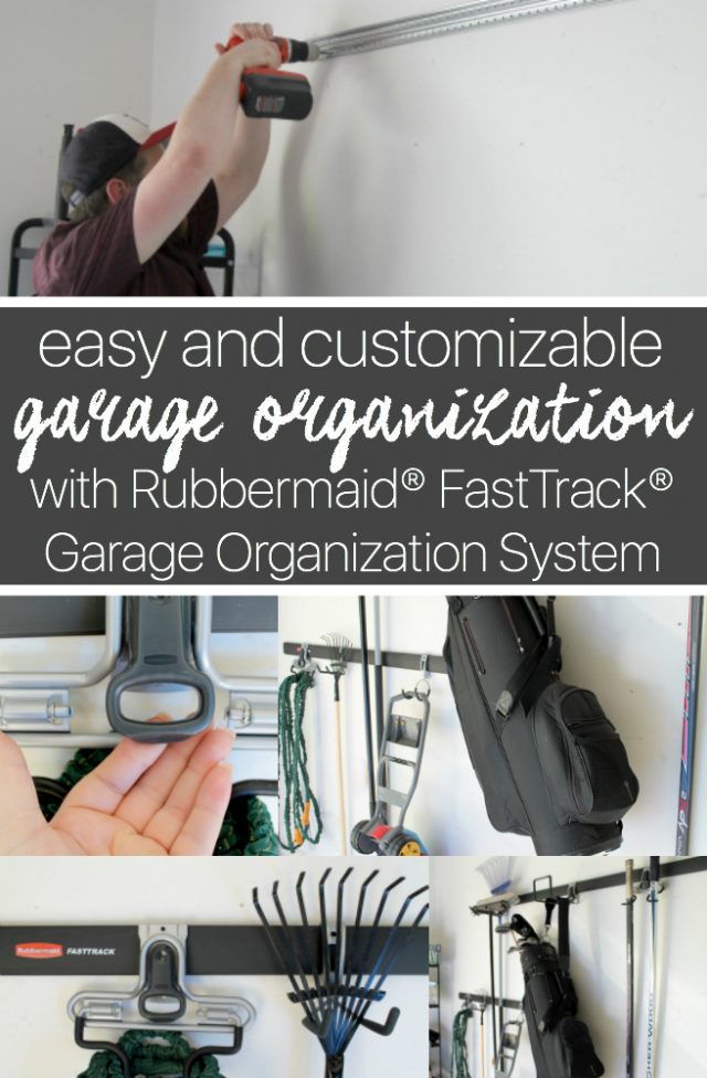 Garage Organization: Rubbermaid FastTrack Garage Organization