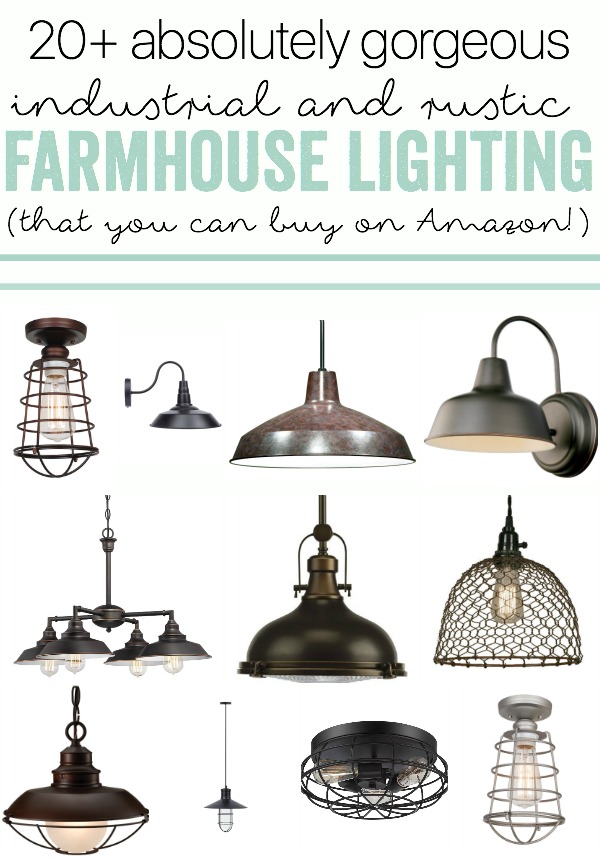 Industrial Farmhouse Lighting