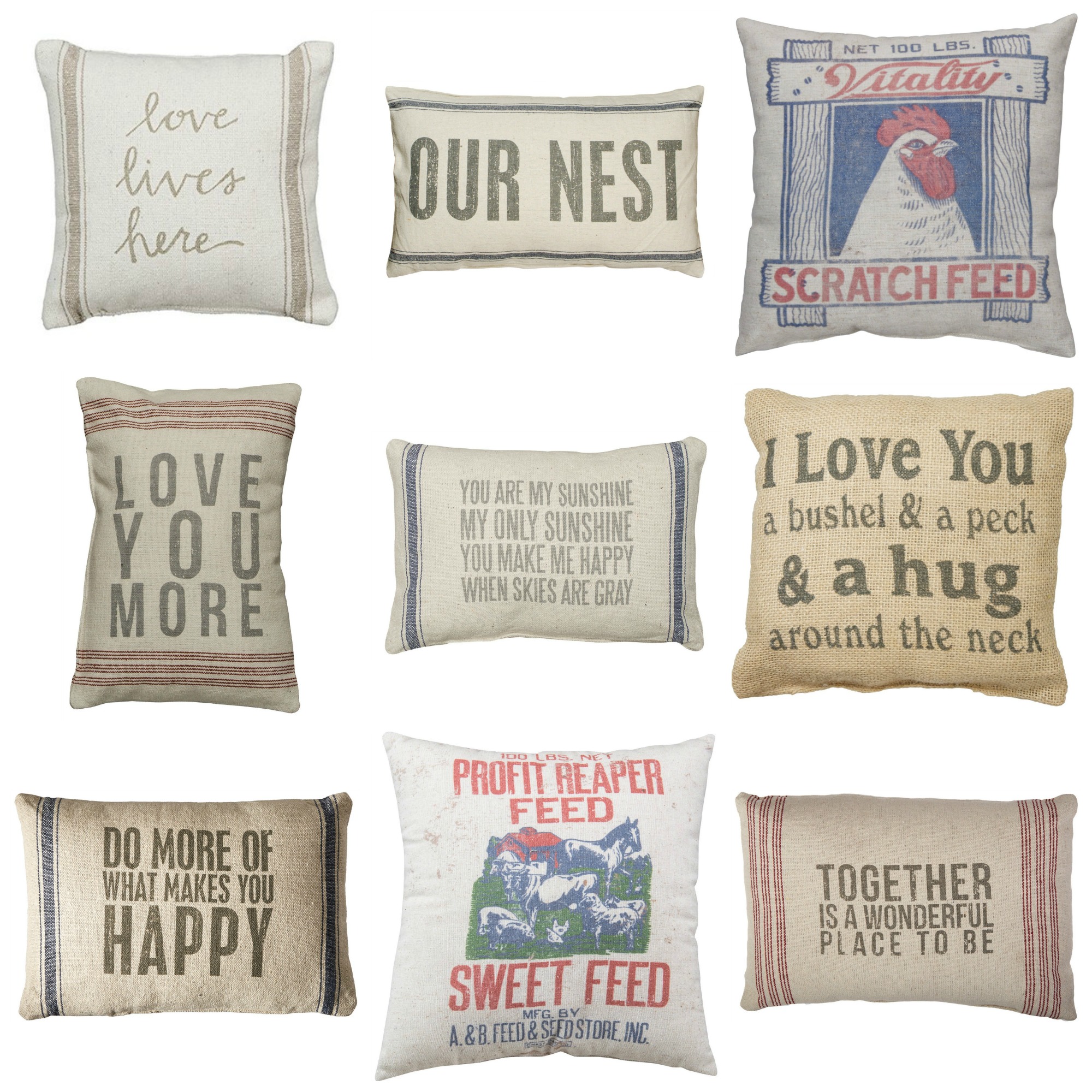 Farmhouse Pillows