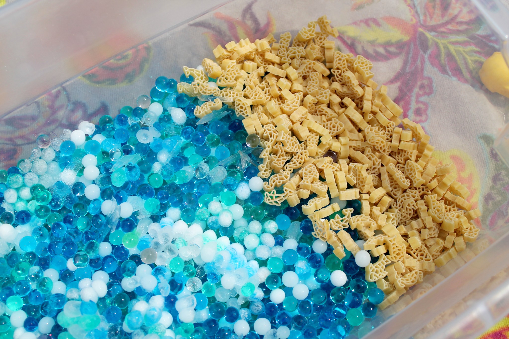 Ocean Sensory Bin Tutorial