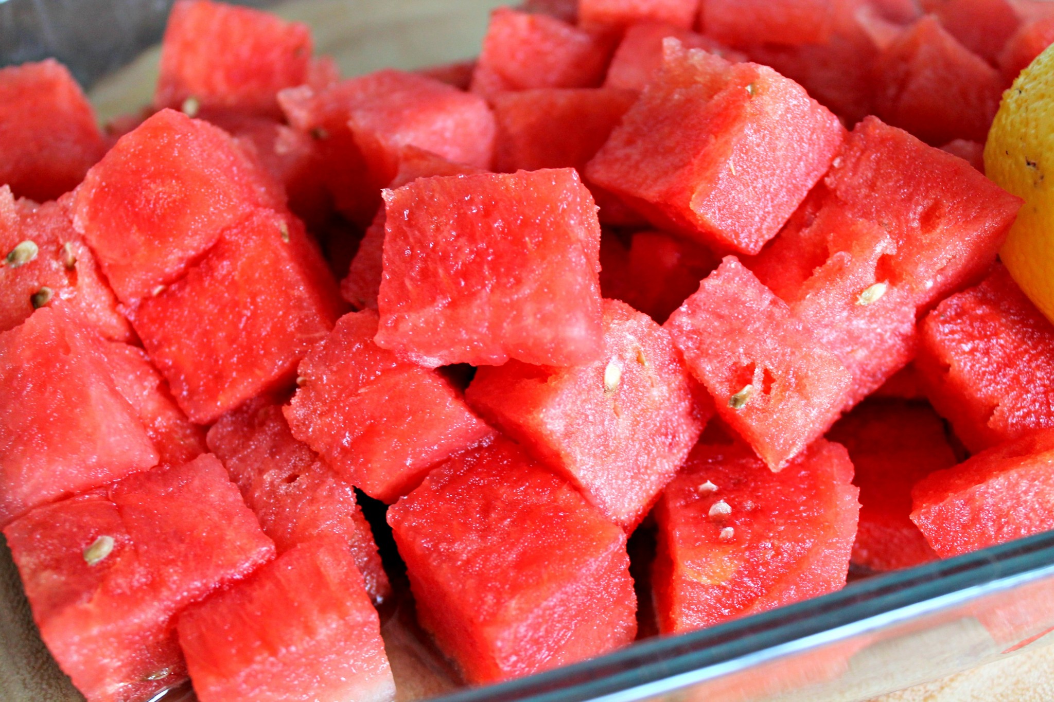 Watermelon Lemon Cocktail Slush