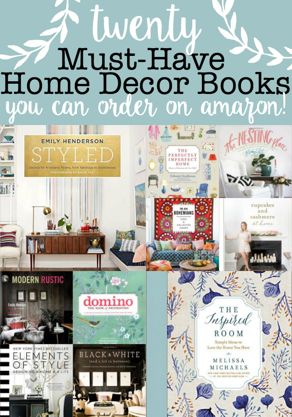 20 Must-Have Home Decor Books