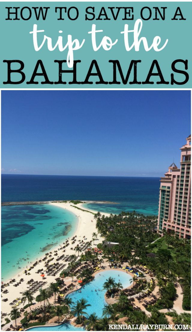 How to save on a trip to the Bahamas