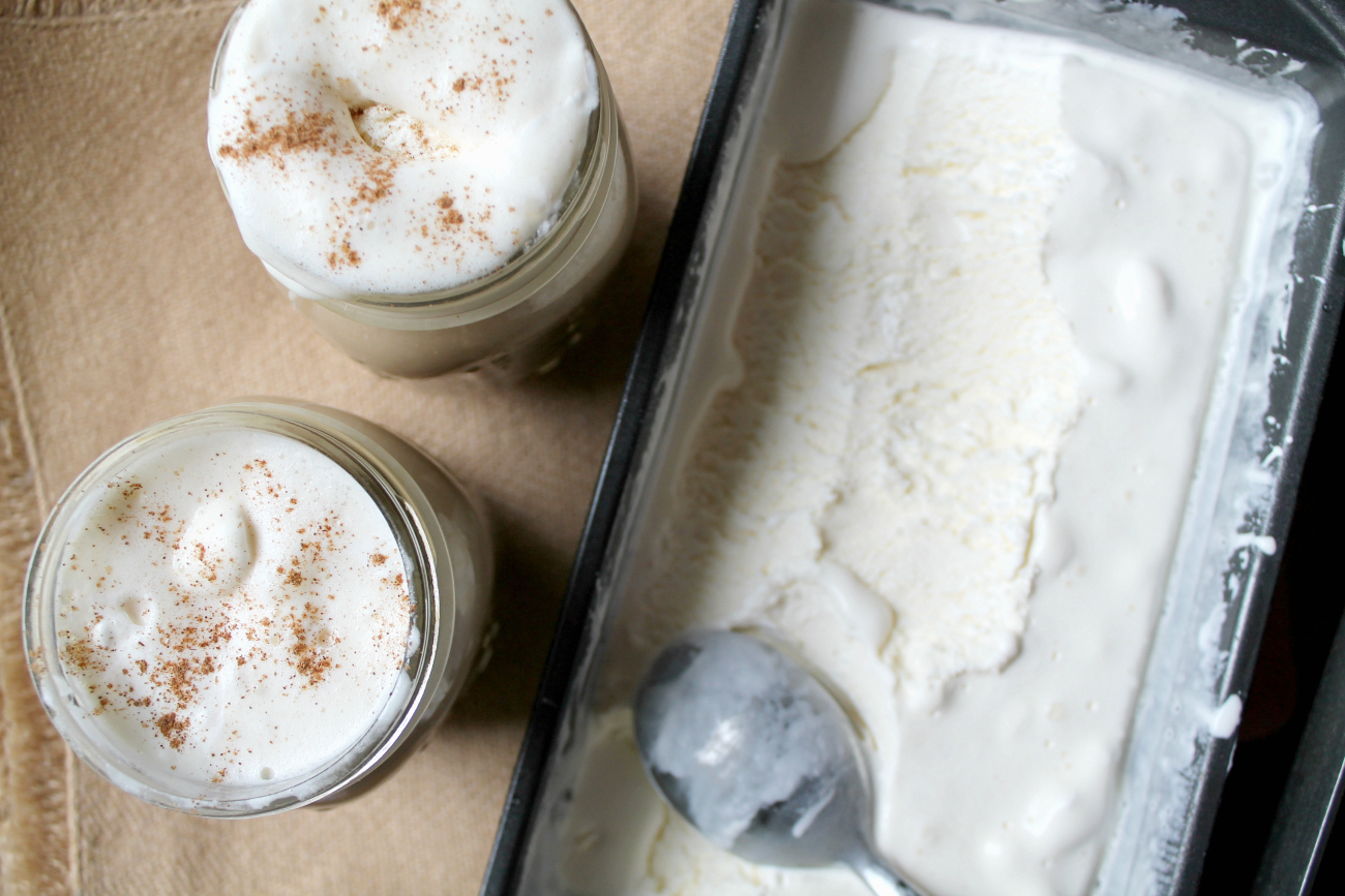 Pumpkin Spice Ice Cream Coffee Float 