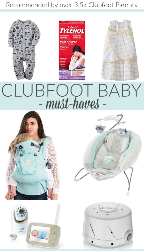 Clubfoot Baby Must-Haves
