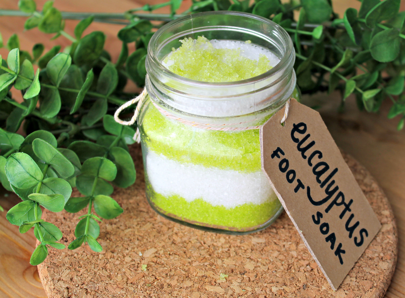 DIY Eucalyptus Foot Soak