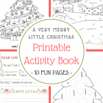 A Very Merry Little Christmas Printable Activity Book