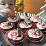 Holiday Bark Cupcakes