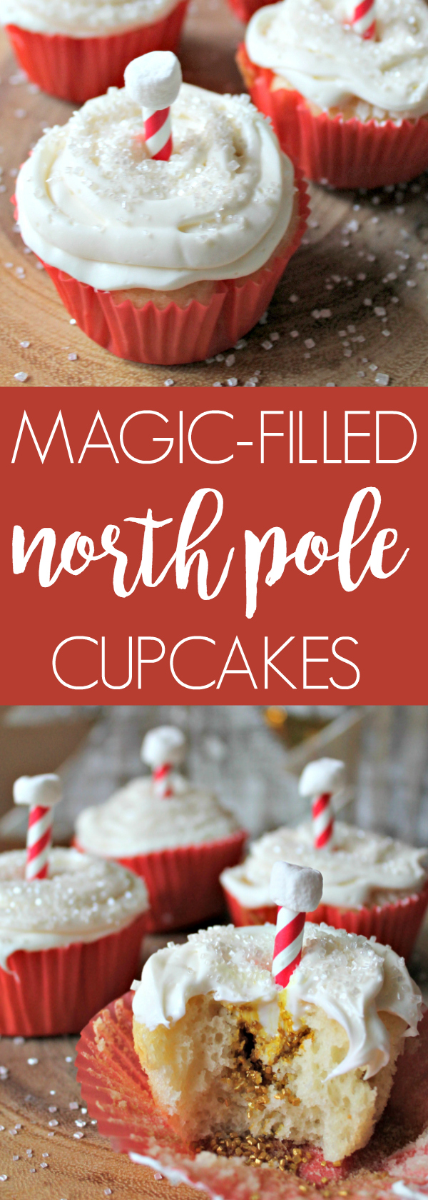 North Pole Cupcakes