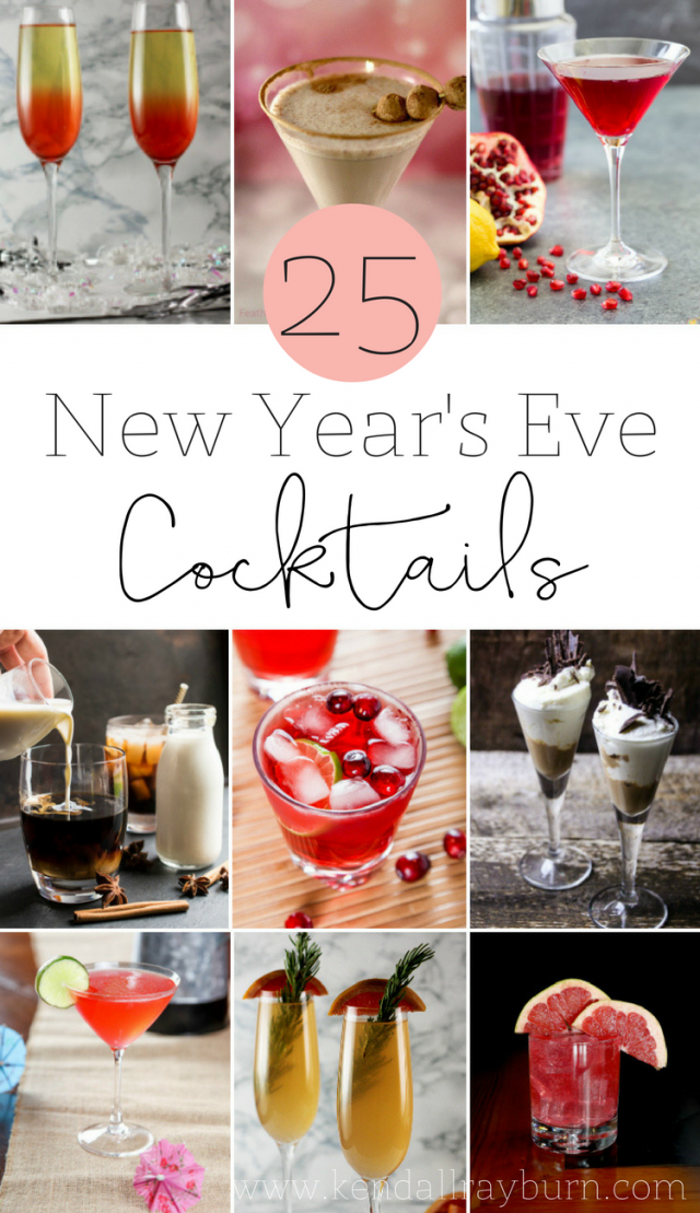 New Year's Eve Cocktails