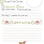 Dear Santa Printable