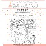 New Year’s Eve Printable | Seek & Find