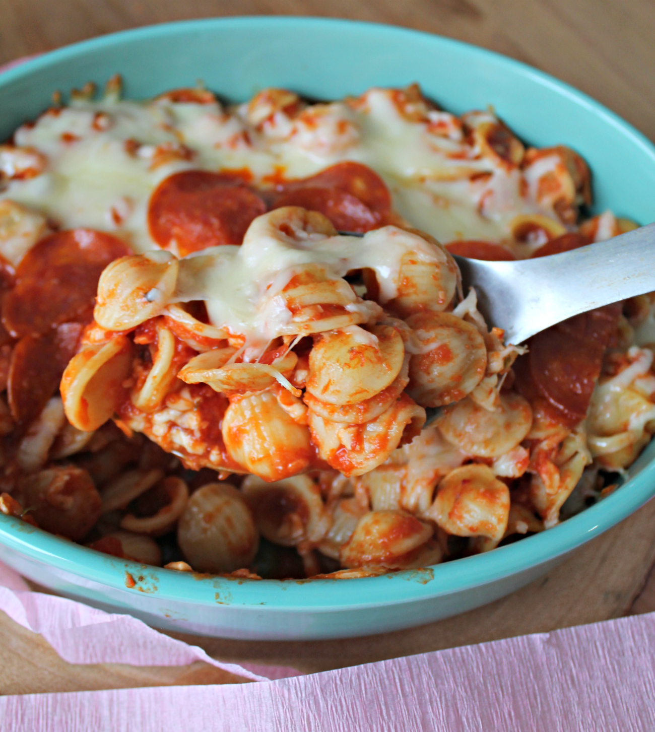 Valentine's Day Hearts Pasta