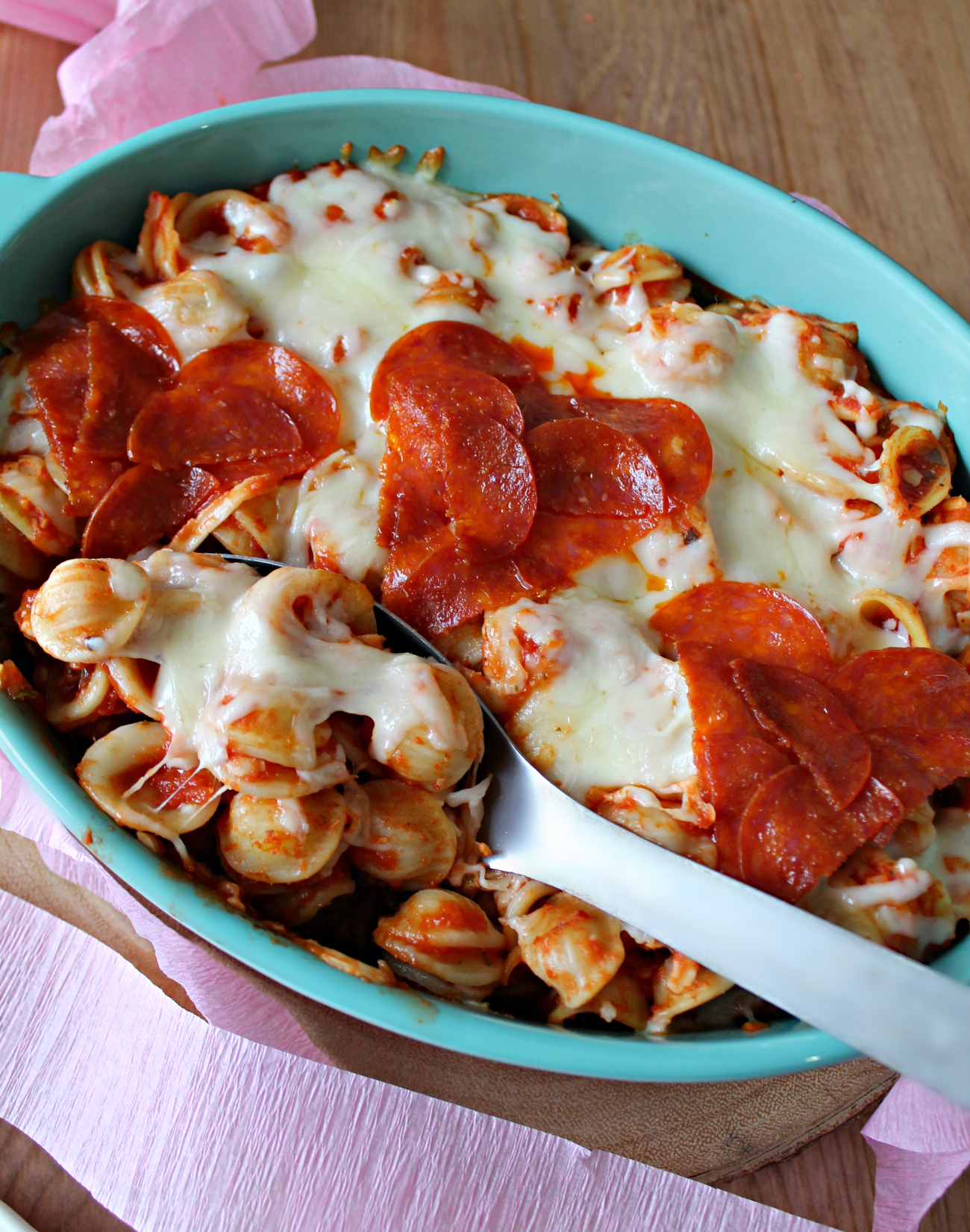 Valentine's Day Hearts Pasta